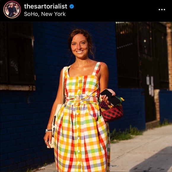 Christopher John Rogers Target Plaid Sundress Sz 2 - Picture 5 of 12